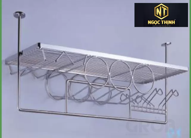 GIÁ TREO LY INOX 304 TẠI Vĩnh Cửu